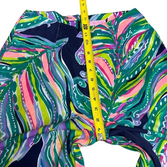 Lilly Pulitzer Posy Don’t Leave Me Hanging Wide Leg Pants Size 2 - Picture 6 of 9